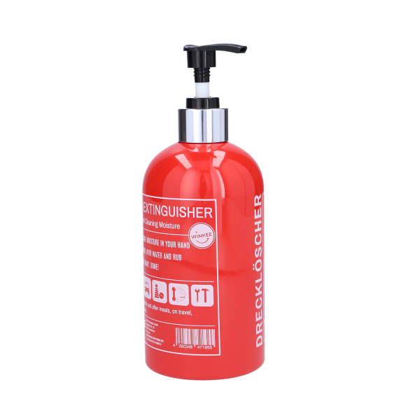 Seifenspender Drecklöscher – Feuerlöscher Design