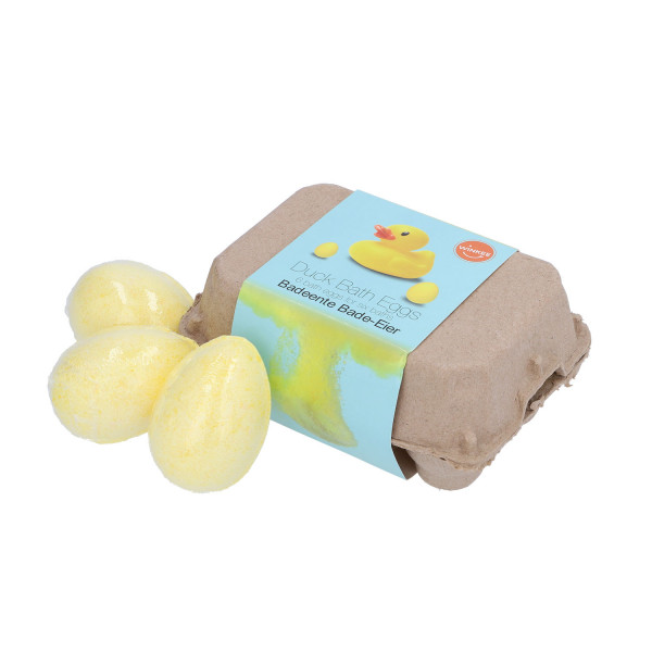 Enten Badekugeln - Lustige Bade-Eier (6 Stück)