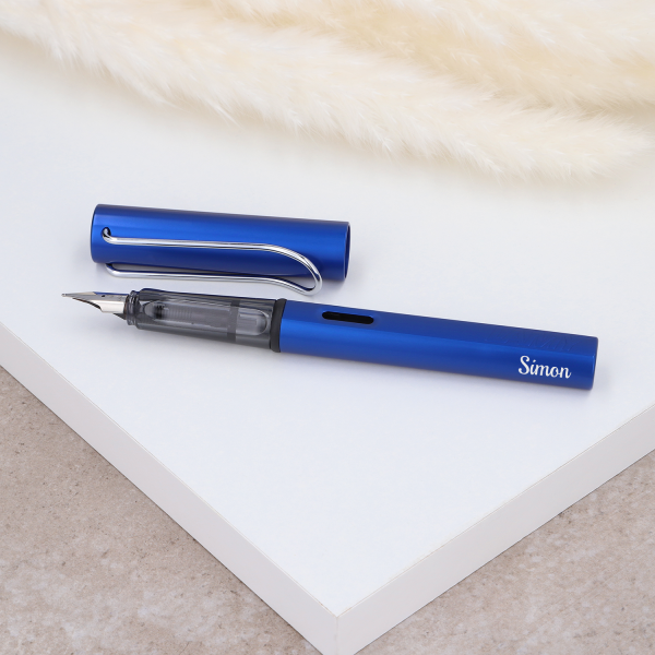 LAMY Füller mit Gravur – AL-Star Ozean Blau