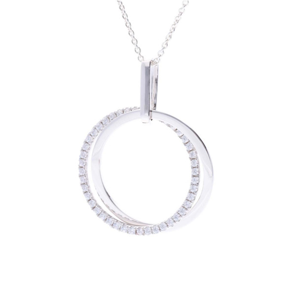 Halskette „Ganymed“ mit Zirkonia – 925 Silber