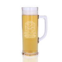 Bierkrug mit Gravur „Classic clear“