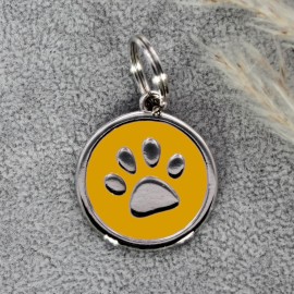 Hundemarke gelb