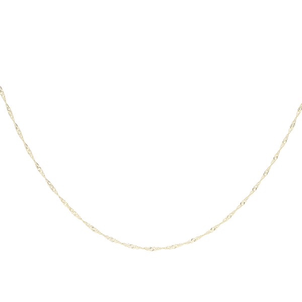 Halskette "Singapur" – 333er Gold
