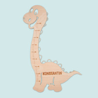 Kinder-Messlatte "Dino" mit Personalisierung