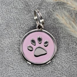Hundemarke rosa
