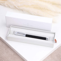 FABER CASTELL Füller mit Gravur – Ambition Rhombus Schwarz