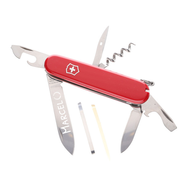 Schweizer Taschenmesser Victorinox® „Camper“ mit Gravur