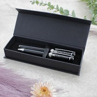 Schreibset \"Imperial\" mit Kugelschreiber + Rollerball 