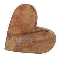 Großes Herz als Deko aus Holz – 20 cm