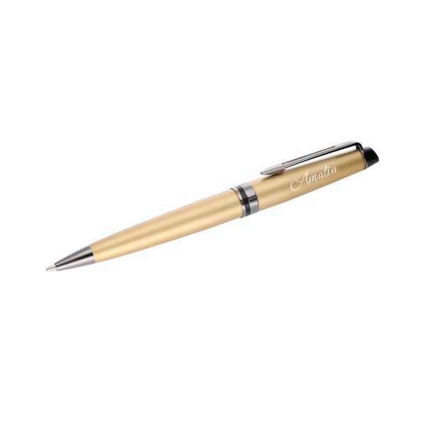 WATERMAN Kugelschreiber mit Gravur – Expert Metallic Gold