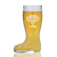 Bierstiefel mit Gravur „Short“