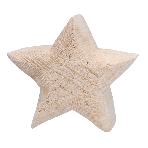 Mittlerer Stern aus Holz – 20 cm