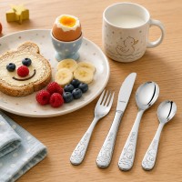 Amefa Kinderbesteck 4-teilig mit Gravur DUCK