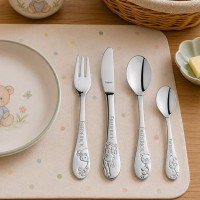 Amefa Kinderbesteck 4-teilig mit Gravur BAUERNHOFFREUNDE