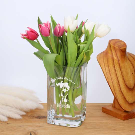Personalisierte Vase mit Gravur – günstig & große Auswahl