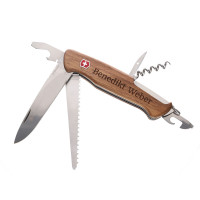 Schweizer Taschenmesser Victorinox® „RangerWood“ mit Gravur