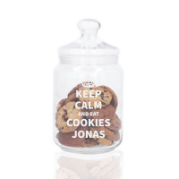 Keksglas mit Gravur groß „Cookies big“ (2 Liter)