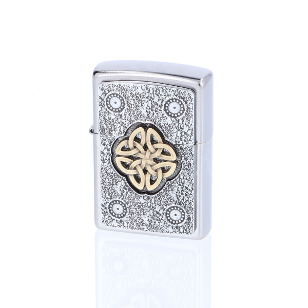 Premium Zippo "Celtic Knot" (inkl. Gravur)