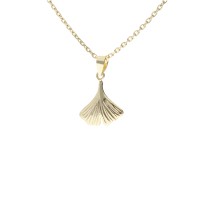 Anhänger „Gingko“ – 333er Gold