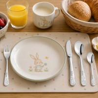 Amefa Kinderbesteck 4-teilig mit Gravur WALDFREUNDE