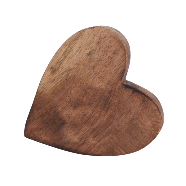 Kleines Herz Deko aus Holz – 15cm