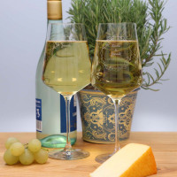 LEONARDO Weissweinglas Set für Paare mit Gravur