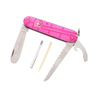 Kindertaschenmesser mit Gravur „My first Victorinox®“ (Pink)