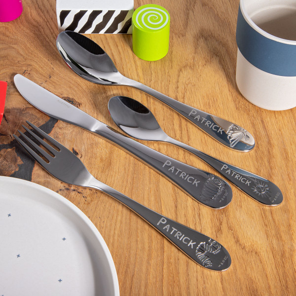 Kinderbesteck Raupe Nimmersatz inkl. Gravur