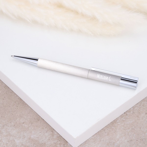 LAMY Kugelschreiber mit Gravur – Scala Brushed Silber