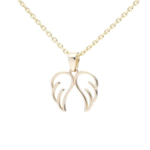 Anhänger „Engelsflügel“ – 375er Gold