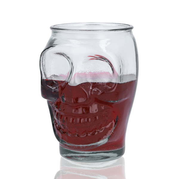 Glas mit Gravur "Skull Tumbler"