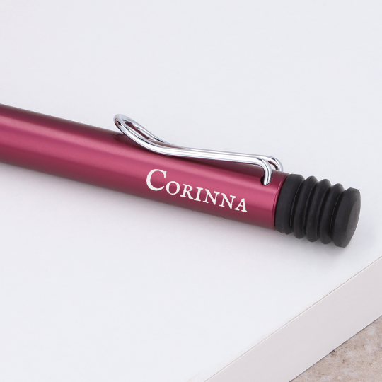 24 Personalisierte Stifte Mit Gravur – Stylus-Spitze, 0,5 Mm, Schwarze Tinte
