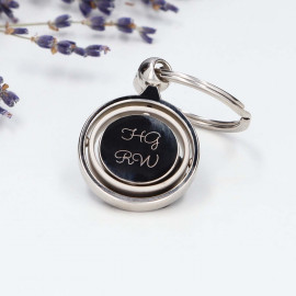 Rotierender Schlüsselanhänger mit Gravur „London“ Rotierender Schlüsselanhänger mit Gravur „London“