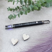 Lichtbogen Stabfeuerzeug personalisiert mit Gravur