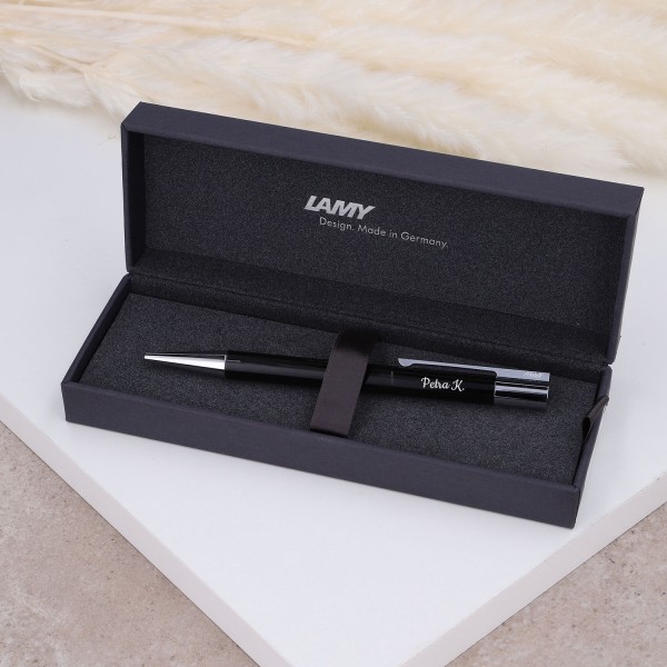 LAMY Kugelschreiber mit Gravur – Scala Piano Black