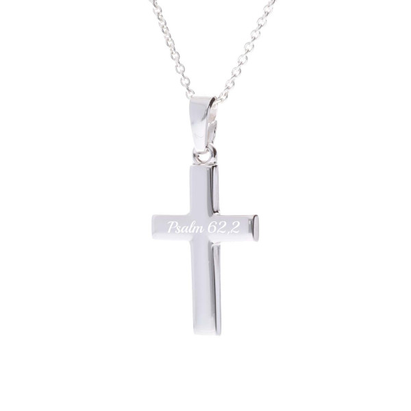 Anhänger mit Gravur "Kreuz" – 925 Silber