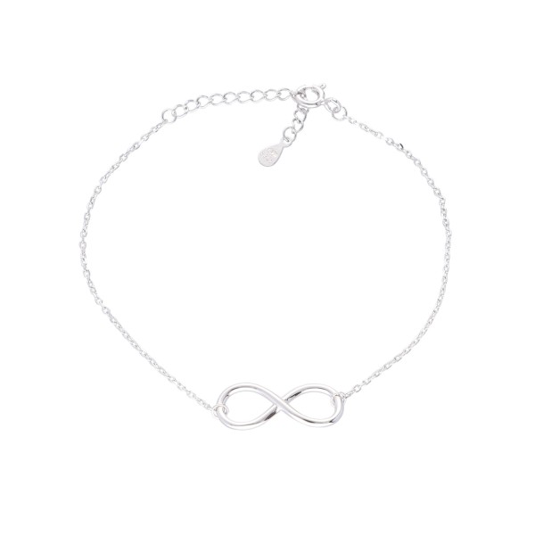 Armband „Infinity“ – 925 Silber (17–19 cm)