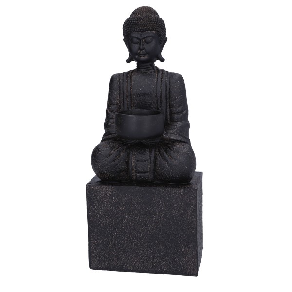 Mittlerer Teelichthalter „Buddha“ – 30 cm