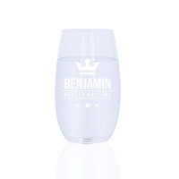 Wasserglas mit Gravur „Aqua big“