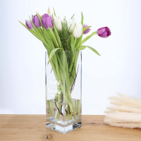 Vase mit Gravur „Daisy“