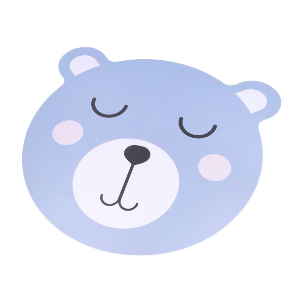 Tischset Bär in blau