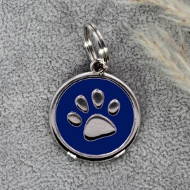 Hundemarke blau