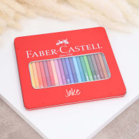 FABER CASTELL Buntstifte – Colour Grip 24er Set im Metalletui