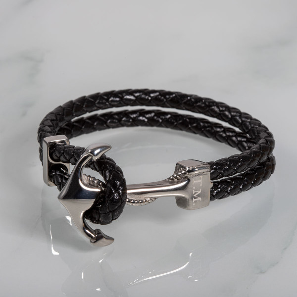 Anker Armband mit Gravur (20cm)