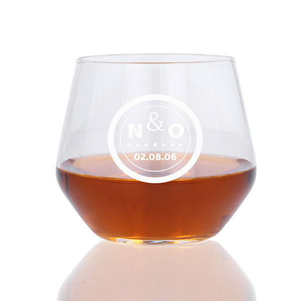Whiskyglas mit Gravur „Edinburgh“
