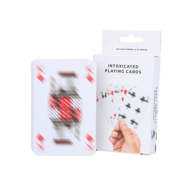 "Intoxicated Playing Cards" - Betrunkene Spielkarten