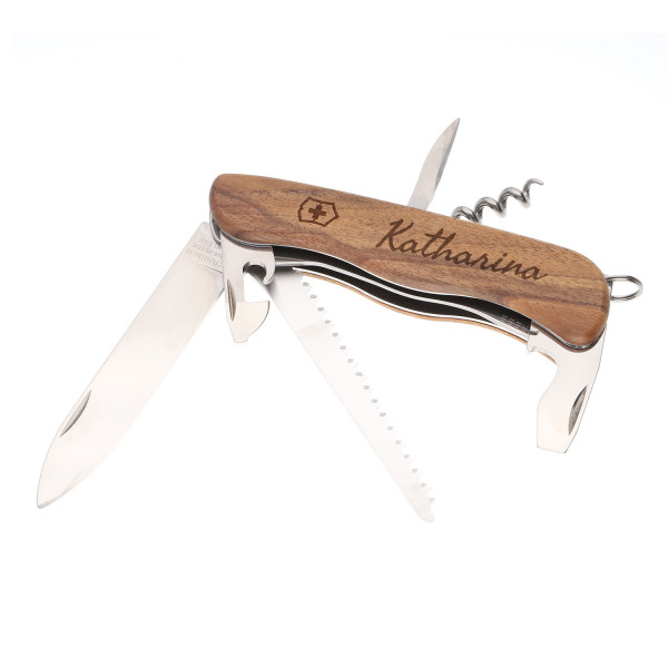 Schweizer Taschenmesser Victorinox® „Forester Wood“ mit Gravur