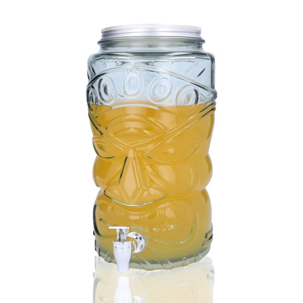 Getränkespender mit Gravur „Tiki“ 6,0 Liter