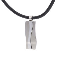 Leder Halskette für Männer mit Anhänger (50cm)