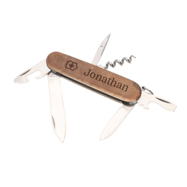 Schweizer Taschenmesser Victorinox® "Spartan Wood" mit Gravur